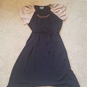Navy Midi Dress